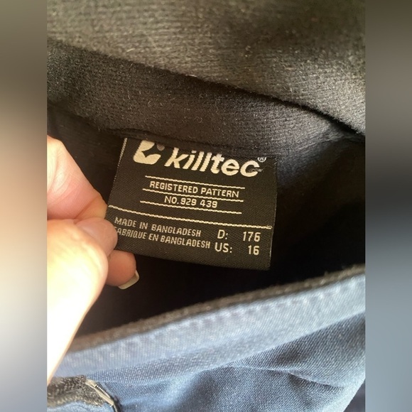 KILLTEC ENOSH PANT WITH DETACHABLE SUSPENDERS sz 16 boys - Picture 10 of 14